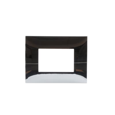 [2CSK0315CH] Cover plate, 3 modules, CHROME gloss finish