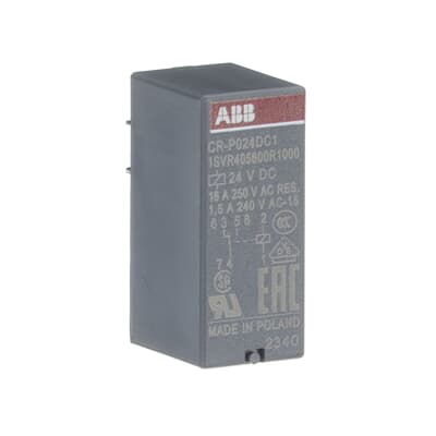 [1SVR405600R1000] CR-P024DC1 Pluggable interface relay