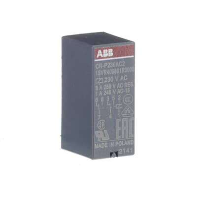 [1SVR405601R3000] CR-P230AC2 Pluggable interface relay