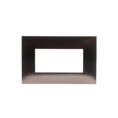[2CSK0452CH] Cover plate, 4 modules, BRONZE satin finish
