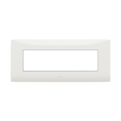 [2CSK0701CH] Cover plate, 7 modules, WHITE