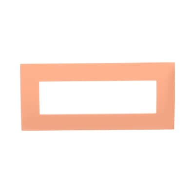 [2CSK0712CH] Cover plate, 7 modules, ORANGE