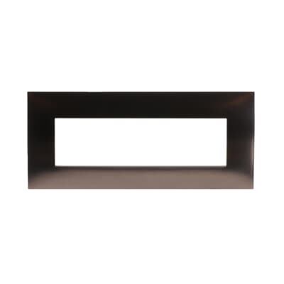 [2CSK0752CH] Cover plate, 7 modules, BRONZE satin finish