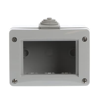[2CSK2340CH] IP40 wall box, 3 places, 3 modules width