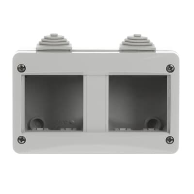 [2CSK2440CH] IP40 wall box, 4 places, 4 modules width