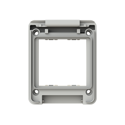 [2CSK2255CH] IP55 wall box, 2 places, 2 modules width