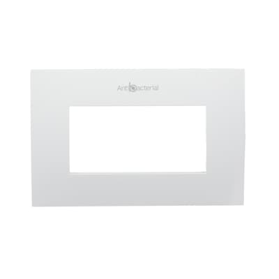 [2CSK218712R0401] Coverplate 4M white antibacterial