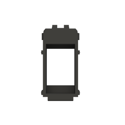 [2CLA201600A1001] Housing for data outlets - Keystone, 3M and AMP type
