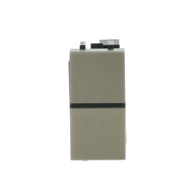 [2CLA210100N1901] Switch 1-gang, 1-way, SP - 1 M - Champagne