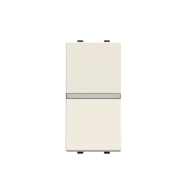 [2CLA210120N1101] Switch 1-gang, 1-way, DP - 1 M - White