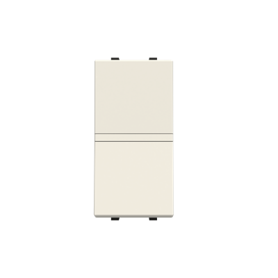 [2CLA210120N1201] Switch 1-way, DP - 1M - Total White