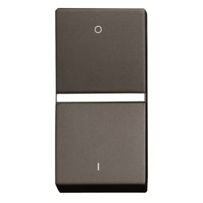 [2CLA210200N1801] Switch 1-gang, 2-way, SP - 1 M - Anthracite