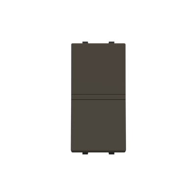 [2CLA210460N1601] Push-button, NC, SP without symbol - 1M - Total Anthracite