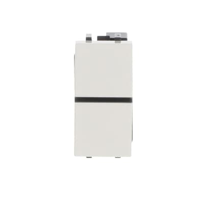 [2CLA210470N1101] Push-button, SP without symbol - 1M - White
