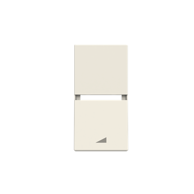 [2CLA210903N1101] Rocker cover dimmer symbol - 1M - White