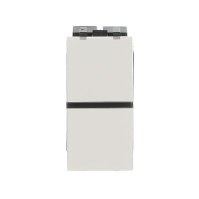 [2CLA211000N1101] Switch 1-gang, intermediate, SP - 1 M - White