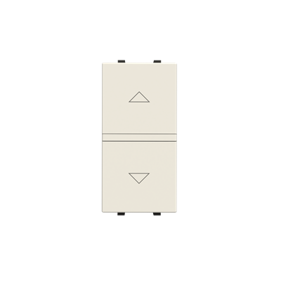 [2CLA214400N1201] Push-button blind control - 1M - Total White