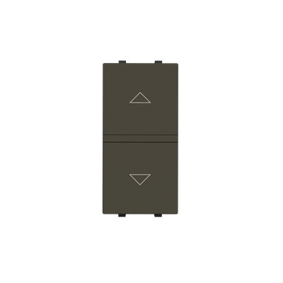 [2CLA214400N1601] Push-button blind control - 1M - Total Anthracite