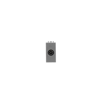 [2CLA215070N1301] TV terminal outlet M-type - 1M - Silver