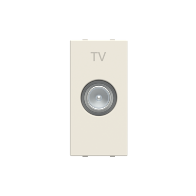 [2CLA215080N1101] TV outlet intermedideate - 1M - White