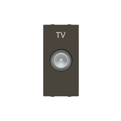 [2CLA215080N1801] TV outlet intermedideate - 1M - Anthracite
