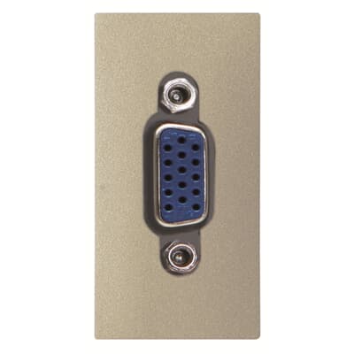 [2CLA215550N1901] VGA connection unit - 1M - Champagne