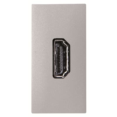 [2CLA215570N1301] HDMI female-female connection unit - 1M - Silver
