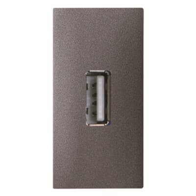 [2CLA215590N1801] USB female-female connection unit - 1M - Anthracite