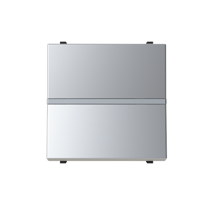 [2CLA220120N1301] Switch 1-gang, 1-way, DP - 2 M - Silver