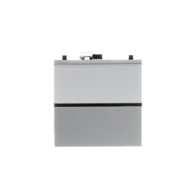 [2CLA220200N1301] Switch 1-gang, 2-way, SP - 2 M - Silver