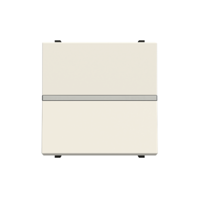 [2CLA220470N1101] Push-button, SP without symbol - 2M - White