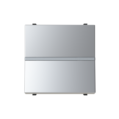[2CLA220470N1301] Push-button, SP without symbol - 2M - Silver