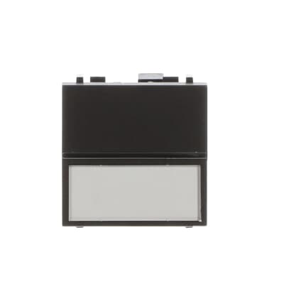 [2CLA220480N1801] Push-button, SP with label holder - 2M - Anthracite