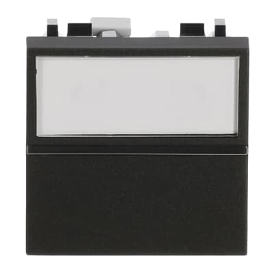 [2CLA220490N1801] Push-button, SP with label holder with backlight - 2M - Anthracite