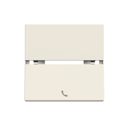 [2CLA220905N1101] Rocker cover telephone symbol - 2M - White
