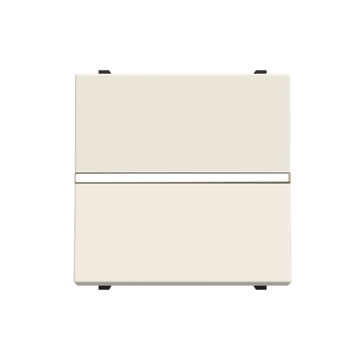 [2CLA221000N1101] Switch 1-gang, intermediate, SP - 2 M - White