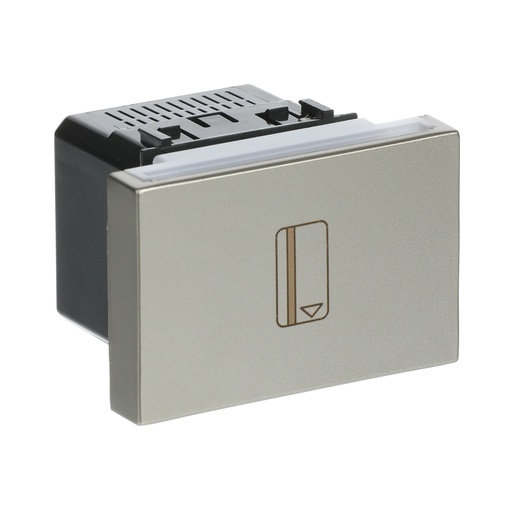[2CLA221450N1901] Card timer switch 1-gang, 1-way, SP - 2M - Champagne