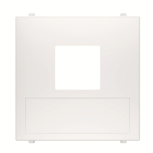 [2CLA221610N1101] Cover plate for data outlet 1-gang - 2M - White