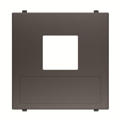 [2CLA221610N1801] Cover plate for data outlet 1-gang - 2M - Anthracite