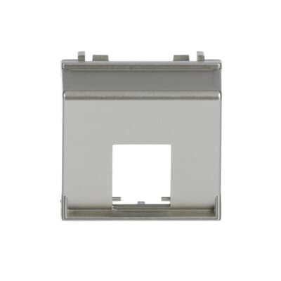 [2CLA221650N1901] Cover plate for data outlet 1-gang at 45º - 2M - Champagne