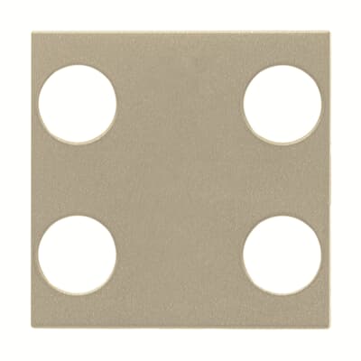 [2CLA222140N1901] Cover plate - KNX 2/4-gang sensors - 2M - Champagne