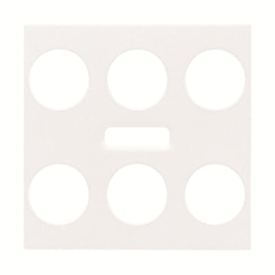 [2CLA222170N1101] Cover plate - KNX 3-gang sensors with IR - 2M - White
