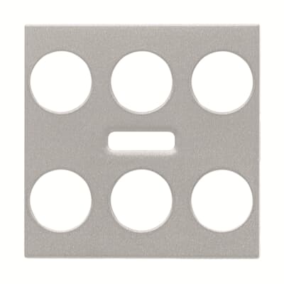 [2CLA222170N1301] Cover plate - KNX 3-gang sensors with IR - 2M - Silver