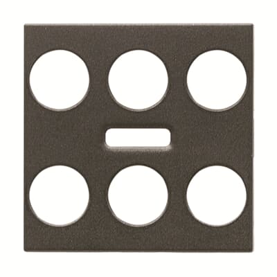 [2CLA222170N1801] Cover plate - KNX 3-gang sensors with IR - 2M - Anthracite