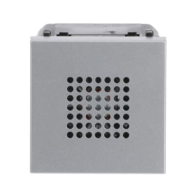 [2CLA222400N1301] Electronic door bell 230Vac - 2M - Silver