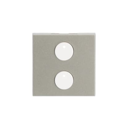 [2CLA222620N1902] Cover plate - free@home 1-gang sensors - 2M - Champagne