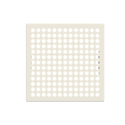 [2CLA222900N1101] Cover plate for 2" loudspeaker - White