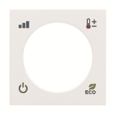 [2CLA224040N1101] Cover plate - KNX RTC - 2M - White