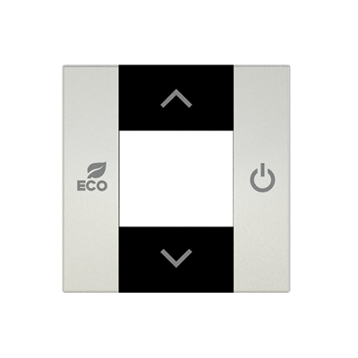 [2CLA224060N1302] Cover plate - free@home RTC - 2M - Silver