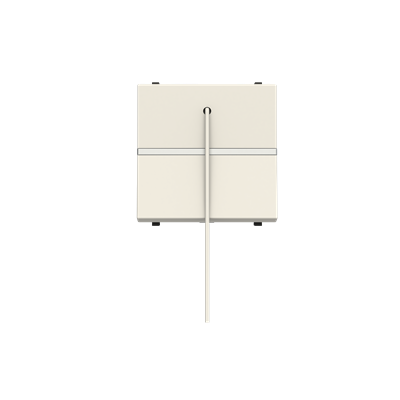 [2CLA224800N1101] Pullcord switch 1-gang, 1-way, SP - 2M - White